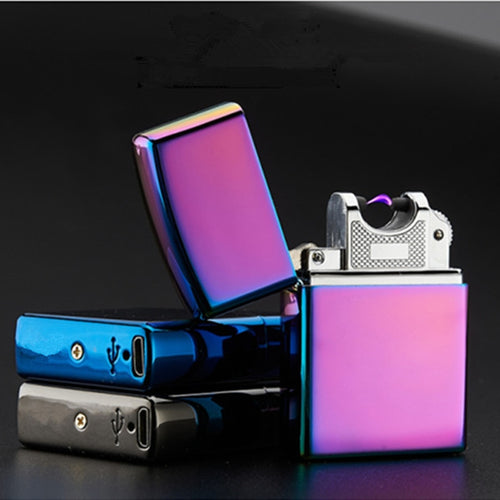 Pulsed Arc Lighter Windproof Thunder Metal Plasma Cigar Lighter