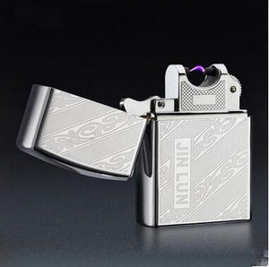 Pulsed Arc Lighter Windproof Thunder Metal Plasma Cigar Lighter