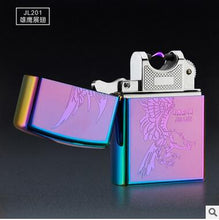 Load image into Gallery viewer, Pulsed Arc Lighter Windproof Thunder Metal Plasma Cigar Lighter