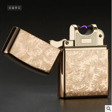 Load image into Gallery viewer, Pulsed Arc Lighter Windproof Thunder Metal Plasma Cigar Lighter