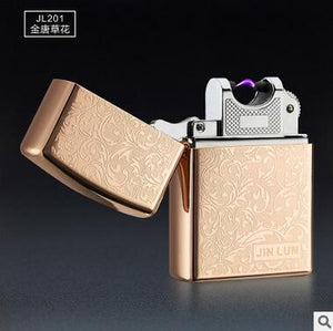 Pulsed Arc Lighter Windproof Thunder Metal Plasma Cigar Lighter