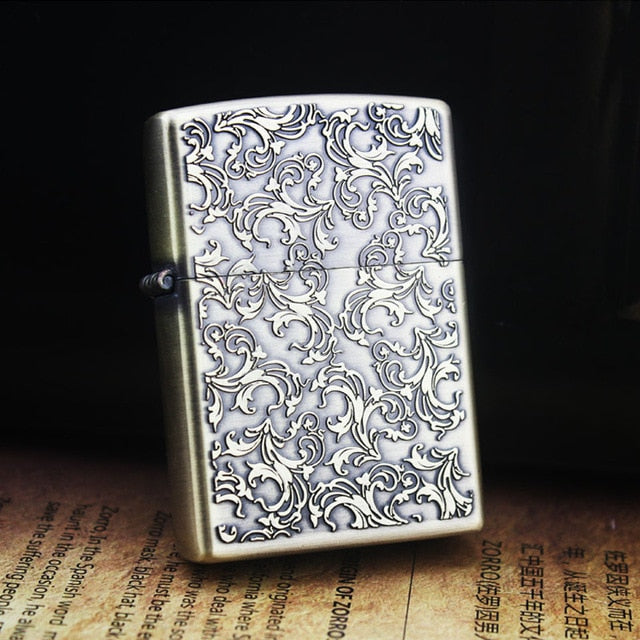 Metal Constantine Carving gasoline lighters