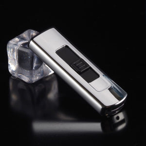 USB Windproof Flameless Electronic Charger Lighter