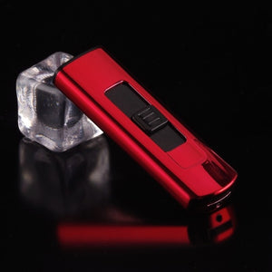 USB Windproof Flameless Electronic Charger Lighter