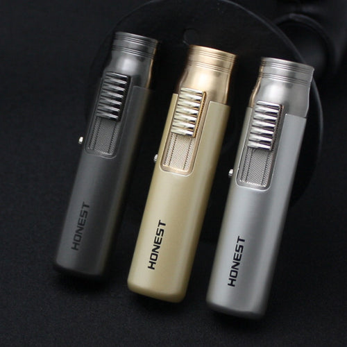 Outdoor Cigar Lighter Pen Torch Turbo Lighter Compact Jet Lighter